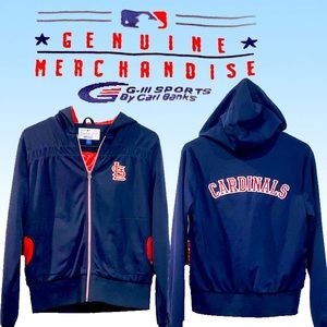 NEW St.Louis Cardinals Full-Zip Hooded Jacket